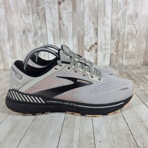 Brooks Adrenaline GTS 22 Women’s athletic Running Shoes Gray & pink Size 7B